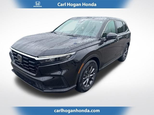 2026 Honda CR-V EX-L in Crystal Black Pearl — front three-quarter view