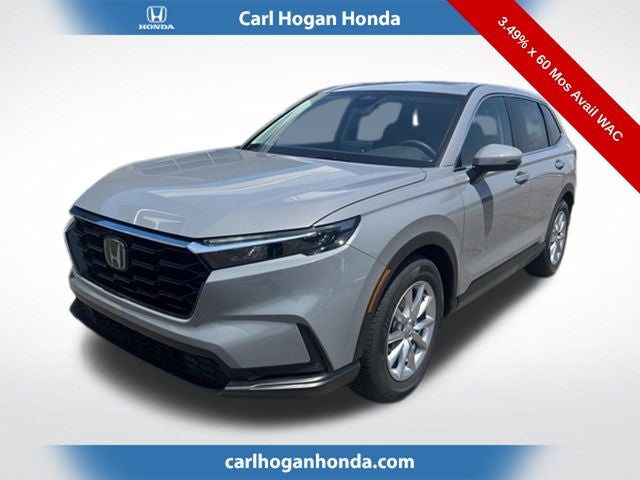 2026 Honda CR-V EX in Urban Gray Pearl — front three-quarter view
